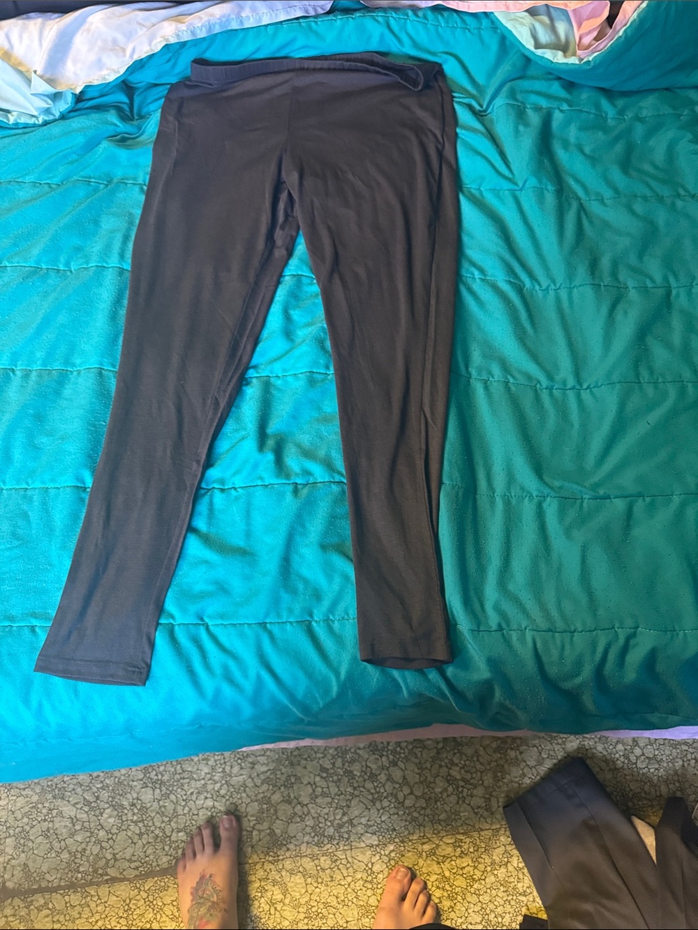 Men's Black Performance Leggings